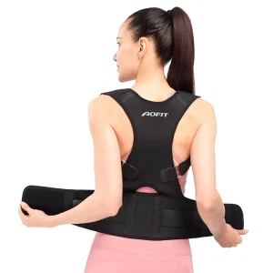 Adjustable Body Orthopedic Magnetic Neoprene Support Brace Belt De Posturas Shoulder Full Back Posture Corrector