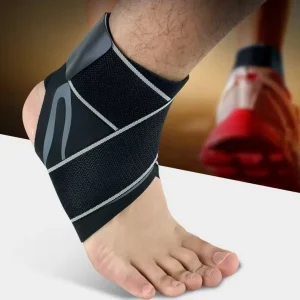 Adjustable Breathable Ankle Brace for Achilles Tendonitis and Plantar Fasciitis Protection