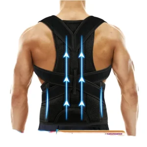 Adjustable Breathable Back Posture Corrector Belt for Pain Relief and Spine Support Women Men