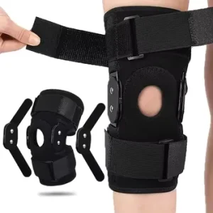 Adjustable Breathable Hinged Patella Pads Orthopedic Knee Support Brace Strap Kneepad Pain Relief Protective Gear for Elbow Knee