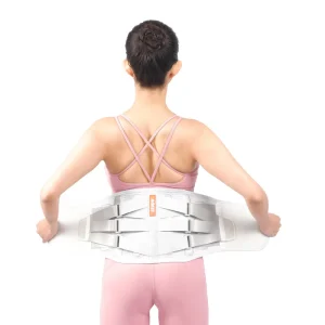 Adjustable Breathable Lower Back Lumbar Waist Support Brace Belt for Men Women