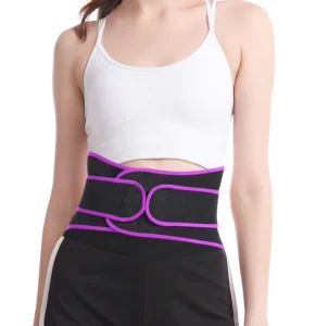 Adjustable Breathable Lumbar Support Belt Back Brace for Lower Back Pain Relief