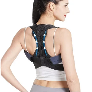 Adjustable Breathable Shoulder Straightener Full Back Support Brace Posture Corrector Pain Relief Protection Office