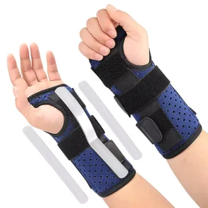 Adjustable Breathable Soft Wrist Compression Strap Support Support Bars Lace up Closure Carpal Tunnel Thumb Wrist Care Polyester