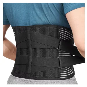 Adjustable Breathable Waist Lower Relief Pain Back Support Belt Belly Brace Lumbar Support for Adult