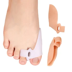 Adjustable Bunion Corrector Hallux Valgus Splint Toe Straightener Breathable Silicone Gel Protector Foot Care Women Men