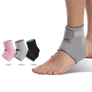 Adjustable Composite Neoprene Open Compression and Breathable Ankle Brace