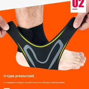 Adjustable Compression Ankle Brace for Men and Women