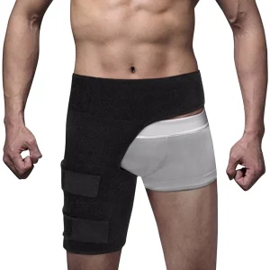 Adjustable Compression Hip Support Brace Fitness Sports Protective Gear for Sciatica Pain Relief and Groin Injury Hip Pad