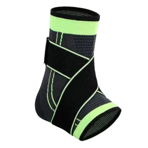 Adjustable Compression Neoprene Ankle Brace Support Sport Sleeves Elastic Ankle Straps for Men Women