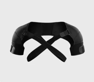 Adjustable Double Shoulder Brace Breathable Support for Rotator Cuff Injury Pain Relief & Sports Protection Sizes S/M/L