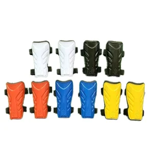 Adjustable EVA Shin Pads for Kids Adults Breathable Calf Protective Football Soccer Shin Guards Custom Logo