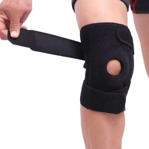 Adjustable Elastic Compression Knee Support Brace Outdoor Support for Sport