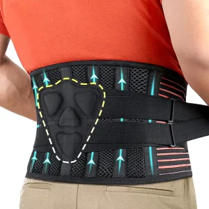 Adjustable Elastic Lower Back Support Belt for Back Pain Relief
