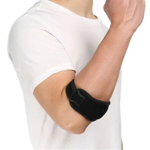 Adjustable Elbow Brace Band Dual Straps EVA Padding Basketball Tennis Badminton Sports Protection Straps Codera Elbow Support