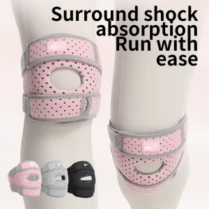 Adjustable Flexible Patellar Stabilizer Knee Strap Compression Knee Sleeve Breathable Knee Support Brace