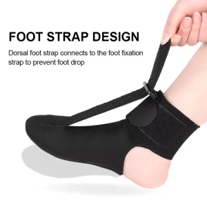 Adjustable Foot Drop Corrector Ankle Stabilizer Orthosis Plantar Fasciitis Relief Splint Foot Varus Valgus Support
