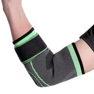 Adjustable Good Quality Sports Fitness Gym Weighlifting Elbow Protector Brace Pad Elbow Support