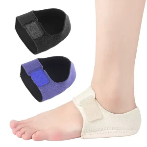 Adjustable Heel Protector Insole Ankle Brace Heel Cushion for Orthotic Plantar Fasciitis Therapy Wrap Heel Foot Pain