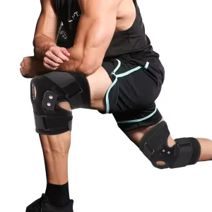 Adjustable Hinged Patella Knee Support Brace for Pain Relief and Knee Joint Protection