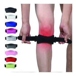 Adjustable Knee Brace Patella Strap Tendon Stabilizer Support Band for Knee Pain Relief
