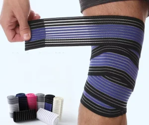 Adjustable Knee Brace for Sports Knee Wraps Elastic Knee Strap Ankle Resistance Bands Self adhesive Bandage Weightlifting Straps