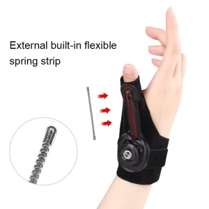 Adjustable Knob Tenosynovitis Wrist Support Brace with Thumb Guard