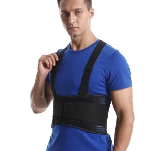 Adjustable Lower Back Brace Lumbar Pain Waist Support Belt for Male Female
