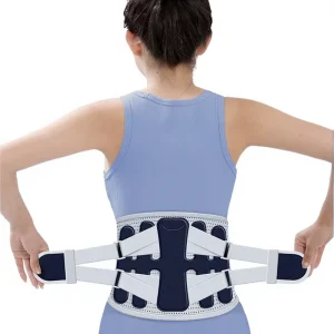 Adjustable Lumbar Support Belt for Women and Men Back Support Belt with Breathable Air Mesh Design