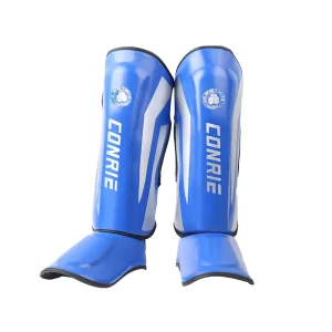 Adjustable MMA Boxing Protective Gear Shin Guards for Martial Arts Muay Thai Leg Shin Instep Training with Padded Protection