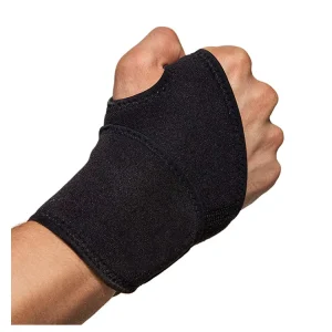 Adjustable Medical Grade Neoprene Wrist Support Brace Hook Loop Closure Wider Thumb Loops Palm Guard Function Sports Use Wrist
