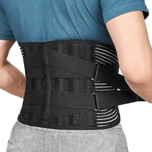 Adjustable Medical Lumbar Support Belt Breathable Waist Brace for Sports Use for Adults