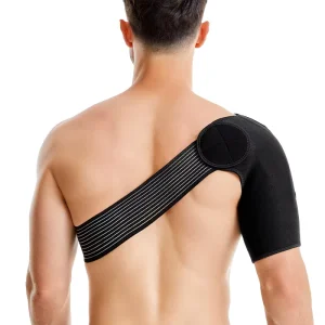Adjustable Men’s Neoprene Shoulder Support with Custom Logo Protective Sport Brace for Injury