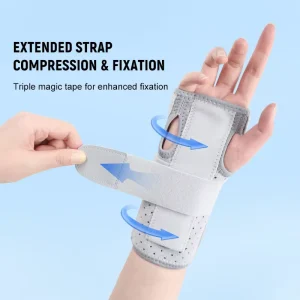 Adjustable Multi Strap Carpal Tunnel Pain Relief Sprain Injury Joint Guard Protector Wrist Support