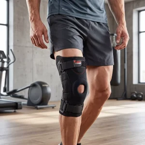 Adjustable Neoprene Removable Side Stabilizer Elasticity Running Riding Knee Brace Guard Pad