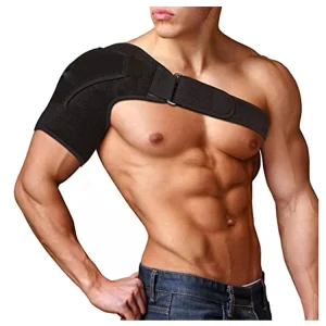 Adjustable Neoprene Shoulder Protection Brace Sports Compression Breathable Belt Shoulder Support Braces