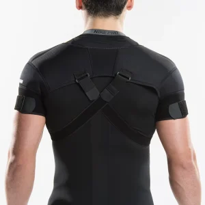 Adjustable Neoprene Sports Protective Gear for Unisex Double Shoulder Straps Breathable Protection Basketball Volleyball