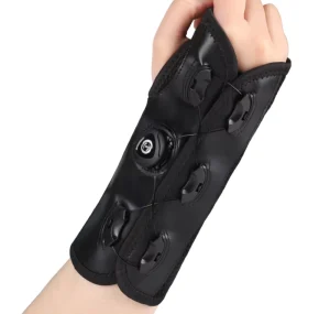 Adjustable Neoprene Wrist Brace Adjustable Knob for Carpal Tunnel Support Fixed Wrist Guard Lightweight Breathable Unisex