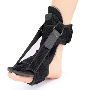 Adjustable Nylon Foot Drop Support Brace Ankle Foot Up Splint Pull Strap Breathable Walking Plantar Fasciitis Protection Daily