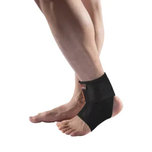 Adjustable Open Heel Part Compression Ankle Brace Fitness Safety for Hiking and Basketball