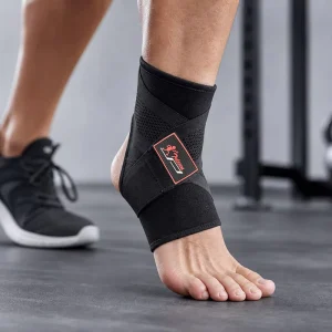 Adjustable Open Heel Part Compression Ankle Brace Fitness Safetyfor Hiking Basketball Neoprene Foot Sleeve Ankle Support