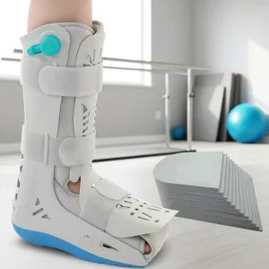 Adjustable Orthopedic Fracture Fixed Walker Boot Ankle Foam Pneumatic Air Cam Professional Protection Customized Size