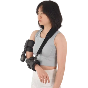 Adjustable Orthotic Elbow Joint Protector Orthopedic Immobilizer Brace for Arm Fracture Fixed