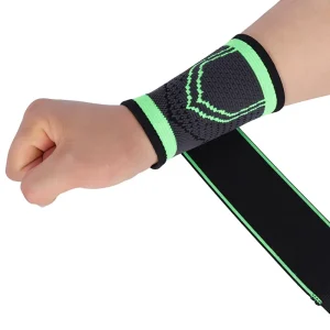 Adjustable Plastic Wrist Support Brace with Breathable Compression for Gym Weightlifting Basketball Training