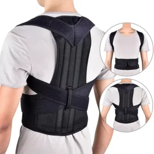 Adjustable Posture Corrector Breathable Back Support Belts for Lower and Upper Back Pain Comfortable Back Brace