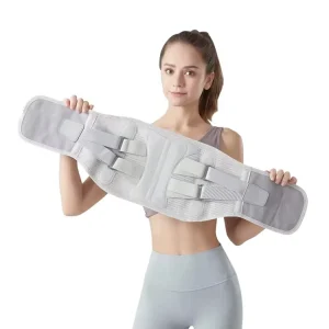 Adjustable Posture Corrector Support Lumbar Support Belt and Waist Brace Protector to Prevent Lower Back Pain