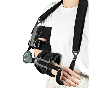 Adjustable ROM Orthotics Elbow Support Brace Post Operative Immobilization and Fracture Stabilization Protector