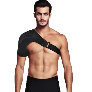 Adjustable Right Left Shoulder Support Brace Sports Basketball Fitness Shoulder Protector for Sports Safety