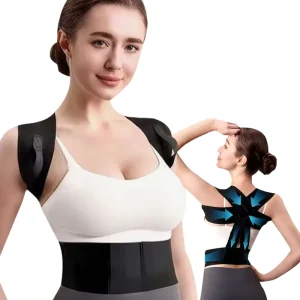 Adjustable Scoliosis Back Support Bracket Elastic Upper Back Posture Corrector For Men And Women’s Sports Fitness Accessories