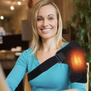 Adjustable Shoulder Brace Shoulder Protection Shoulder Compression Sleeve Support Sports Protective Injury for Women and Men